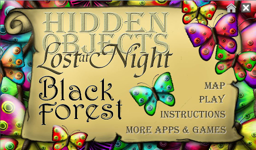 Hidden Objects- Black forest