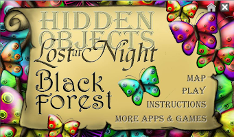 Captura de pantalla de Hidden Objects- Black forest APK #1