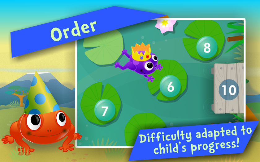 Numbers &amp; Addition! Math games Screen 2