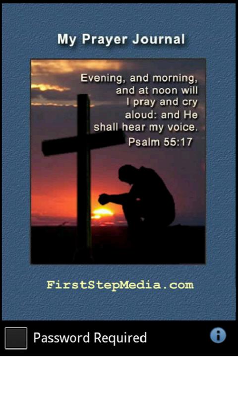 Prayer Journal Screen 3