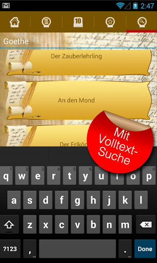 【免費書籍App】Lieblingsgedichte d. Deutschen-APP點子