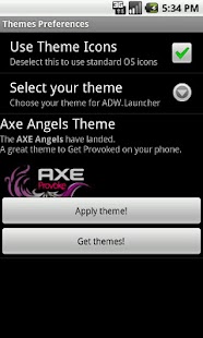 Lastest Axe Angel Theme APK