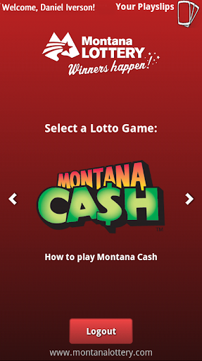 Montana Lottery e-Playslip