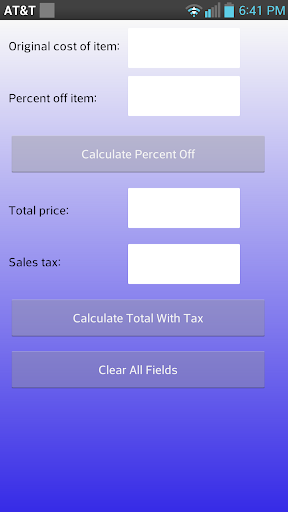 Calculate Percent Off