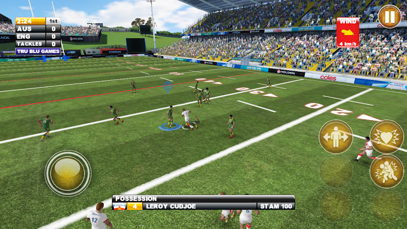 Rugby League Live 2: Quick Screen 1