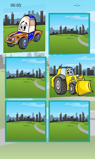 Cars Memory Puzzle