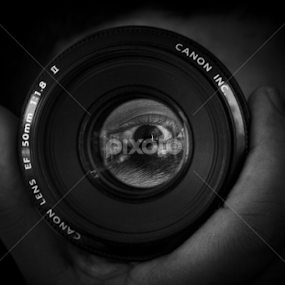 The Third Eye by Damien Thorne - Black & White Objects & Still Life