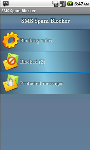 Anti SMS Spam Private Box