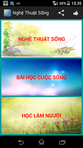 NGHE THUAT SONG : SONG DEP
