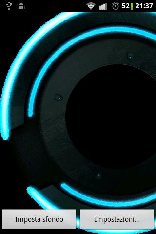 Neon Disk Live Wallpaper Lite