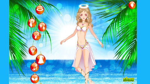 【免費家庭片App】Beach Angels Dressup-APP點子