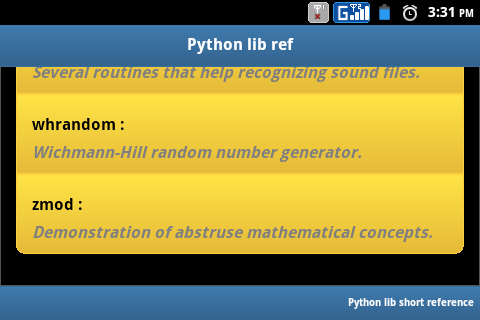 【免費書籍App】Python lib short reference-APP點子