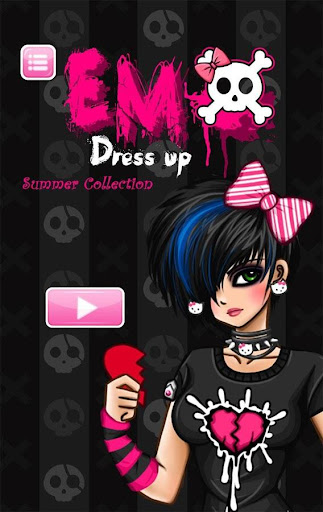 【免費休閒App】Emo Girl Dress Up Games-APP點子