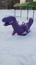 Фиолетовый Динозаврик
