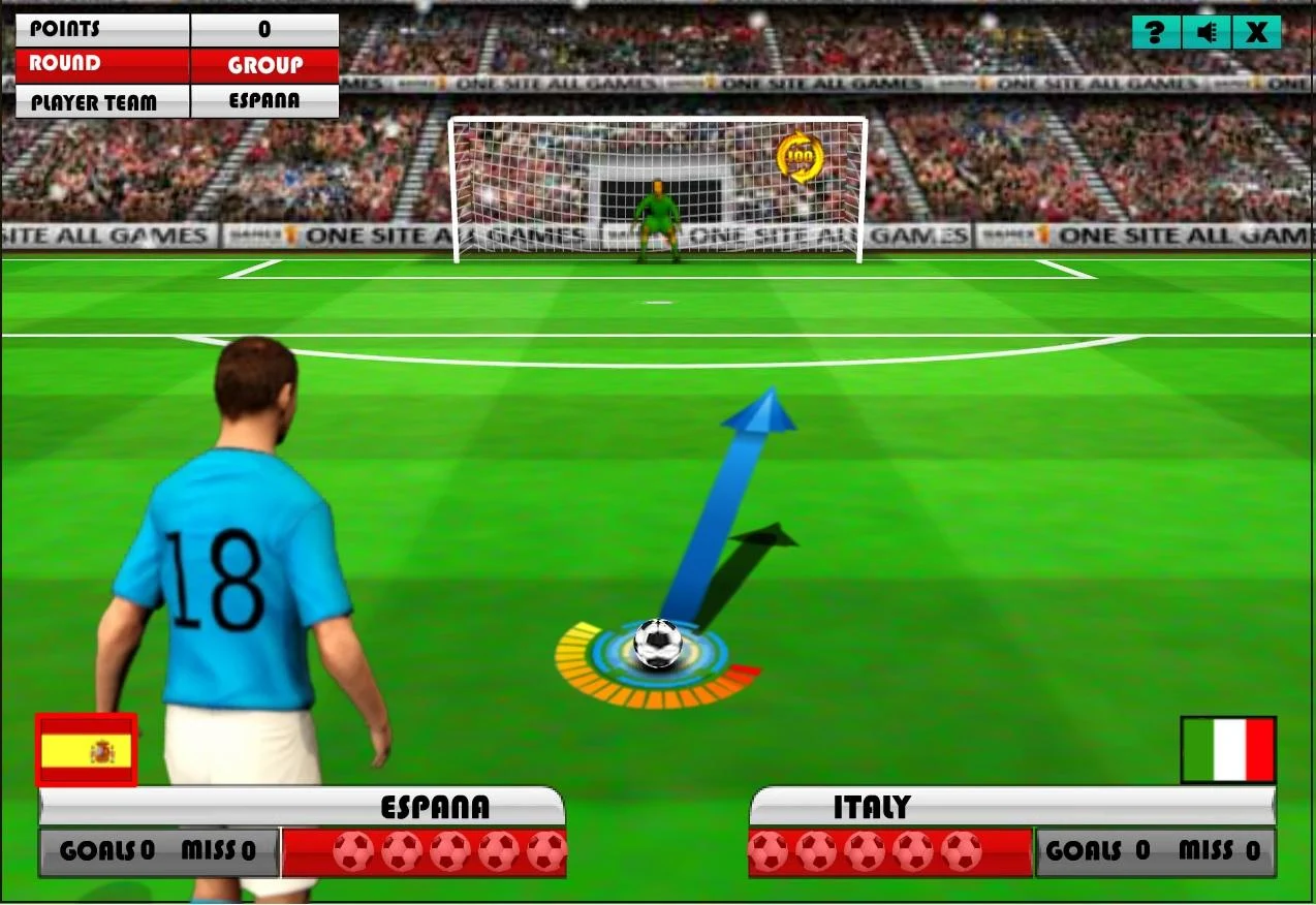 jogo de futebol - screenshot