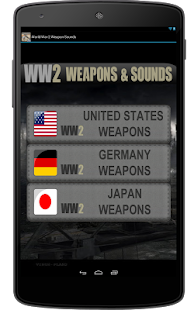 World War 2 Weapon Sounds