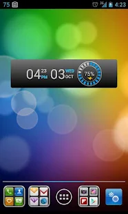Battery Clock Calendar Full - screenshot thumbnail