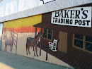 Baker's Trading Post Mural