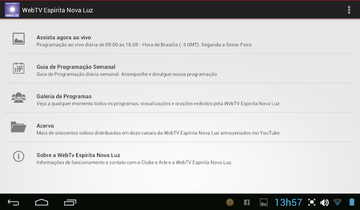 【免費通訊App】Web TV Espírita Nova Luz-APP點子