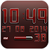 Digi Clock Widget Red Star2.51 (Paid)