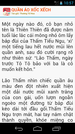 【免費書籍App】Quần áo xộc xệch - Cực hay-APP點子