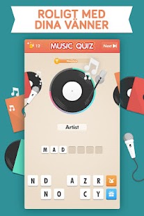 Music Quiz (Musik-quizzet) - screenshot thumbnail