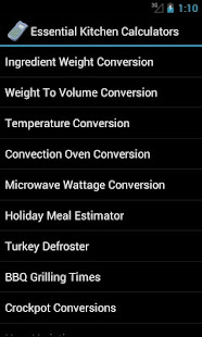 Essential Kitchen Calculators(圖1)-速報App