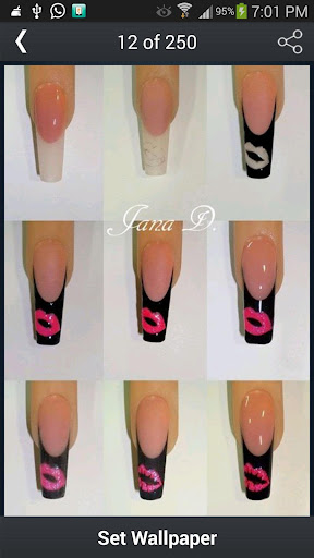 Nail Art Steps