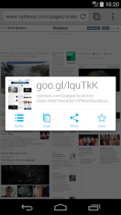 URL Shortener - screenshot thumbnail