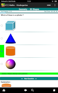 K12 Maths - Kindergarten