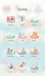 Cute City Theme -ZERO launcher poster 3