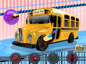 School Bus Car Wash by Zync Studio poster 11