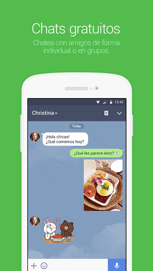   LINE: Llama y mensajea gratis: captura de pantalla 