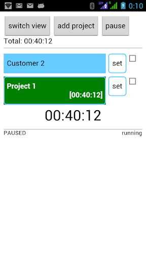 Project Time Tracker