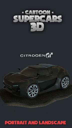 Toon Cars Citroen GT 3D lwp