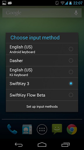 Quick Keyboard Switch