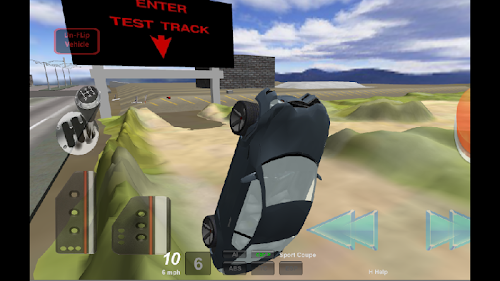 Android application Stunt Car Driving 3D - No Ads screenshort