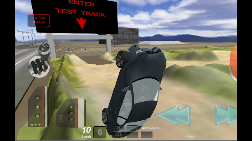 Stunt Car Driving 3D - No Ads Screen 1