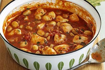 Quick chicken chasseur