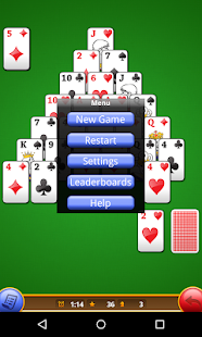 Classic Pyramid Solitaire Free Screenshots 1