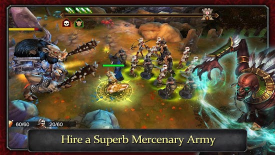 Demonrock War of Ages 1.0 Apk + Data Direct Link with Unlimited Gold By Crescent Moon