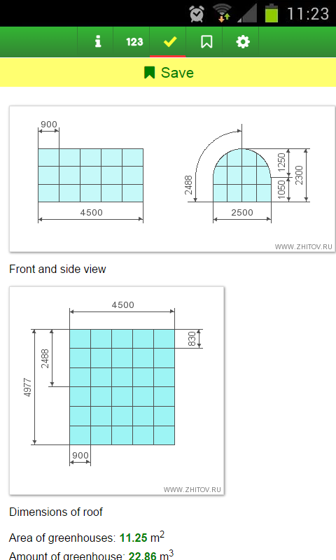 Semicircular hothouses Screen 3