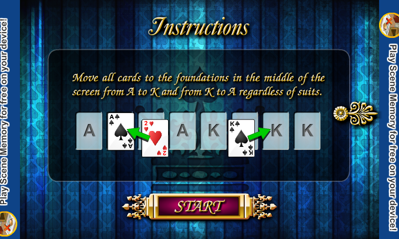 Aces &amp; Kings Solitaire Premium Screen 2
