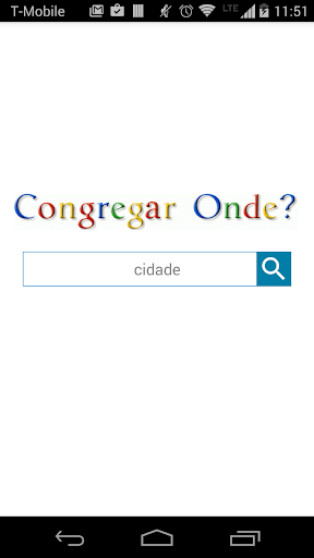 Congregar Onde Relatório CCB