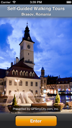 Brasov Map and Walks