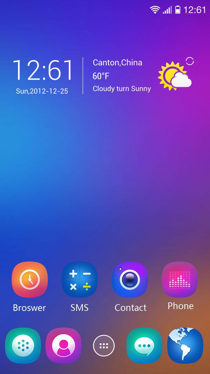 Eternally GO Launcher Theme Screen 2