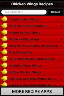Free ChickenWings Recipes Cookbook APK for Android