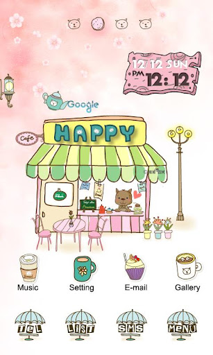 CUKI Themes Cafe of Cute Dog