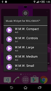Music Widget for WALKMAN™(圖3)-速報App