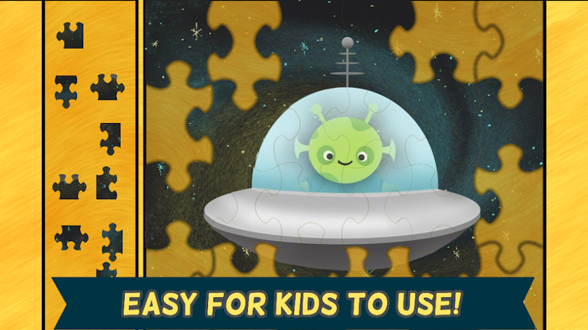 Space Games for Kids: Puzzles! Screen 3